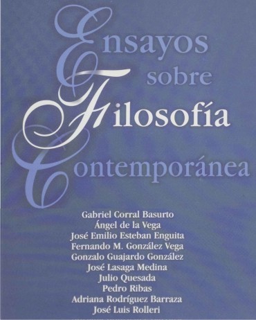 Portada Ensayos sobre filosofía contemporánea